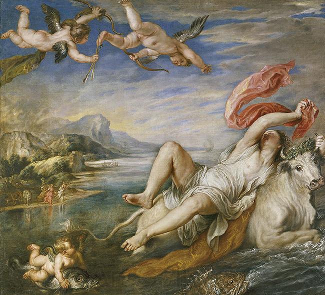 Peter Paul Rubens El rapto de Europa Spain oil painting art